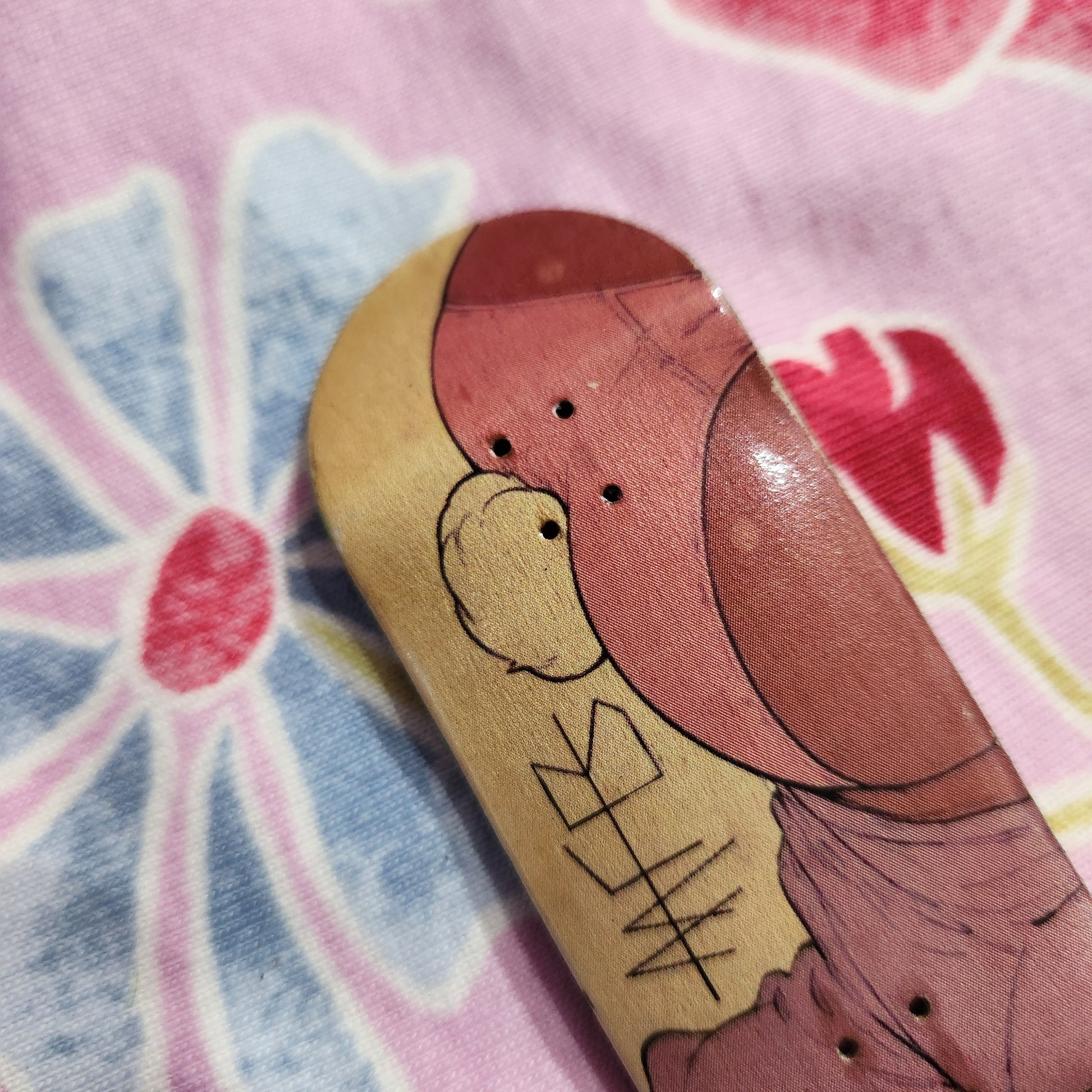 A Soft Cotton Tail, Like This? - 36mm Fingerboard Deck