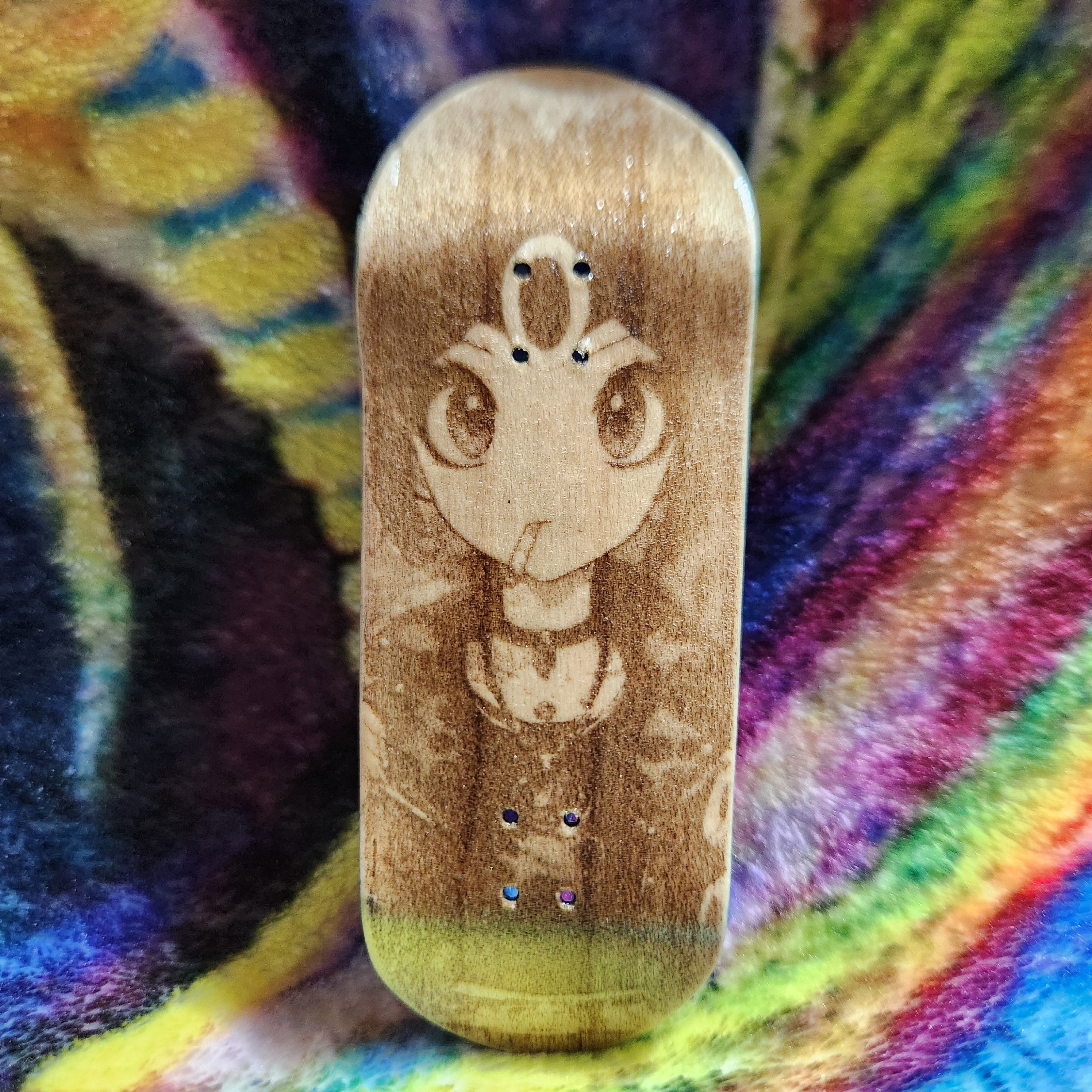 Anthro Umbreon - 35mm Fingerboard Deck