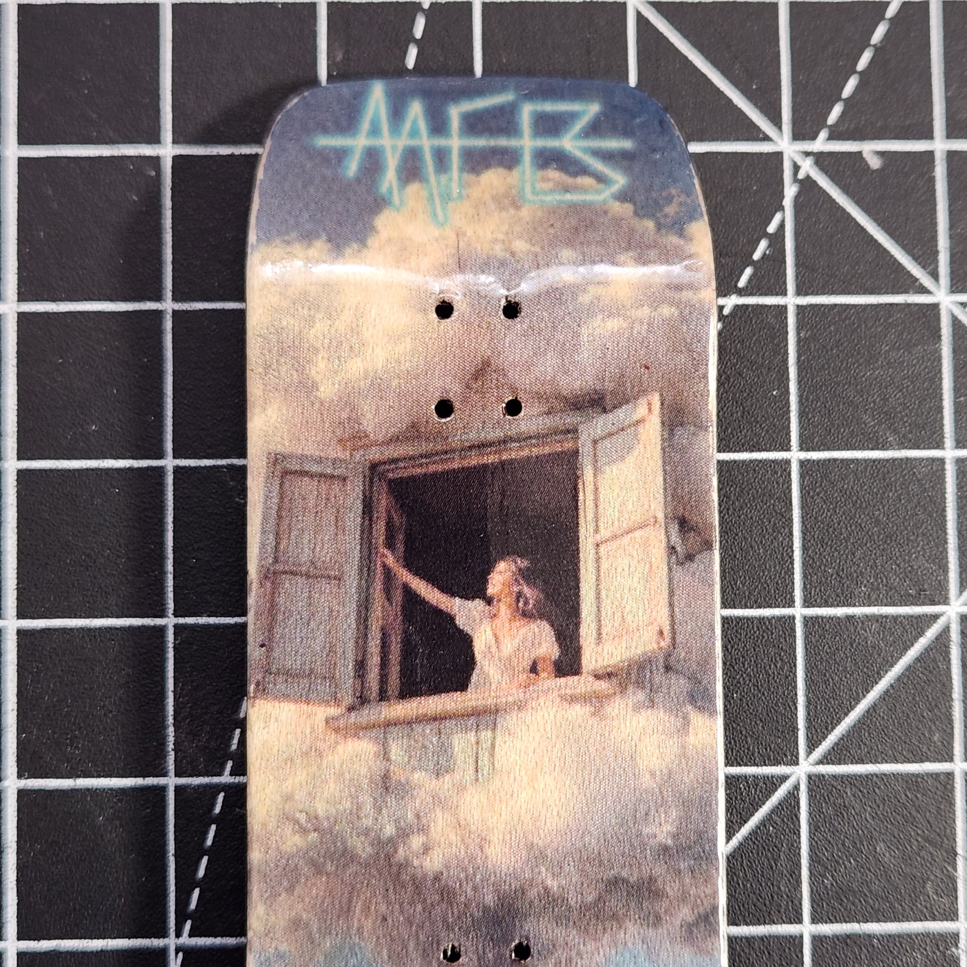 Living In The Clouds - 36mm Fingerboard Deck | TRADITION - The Brick