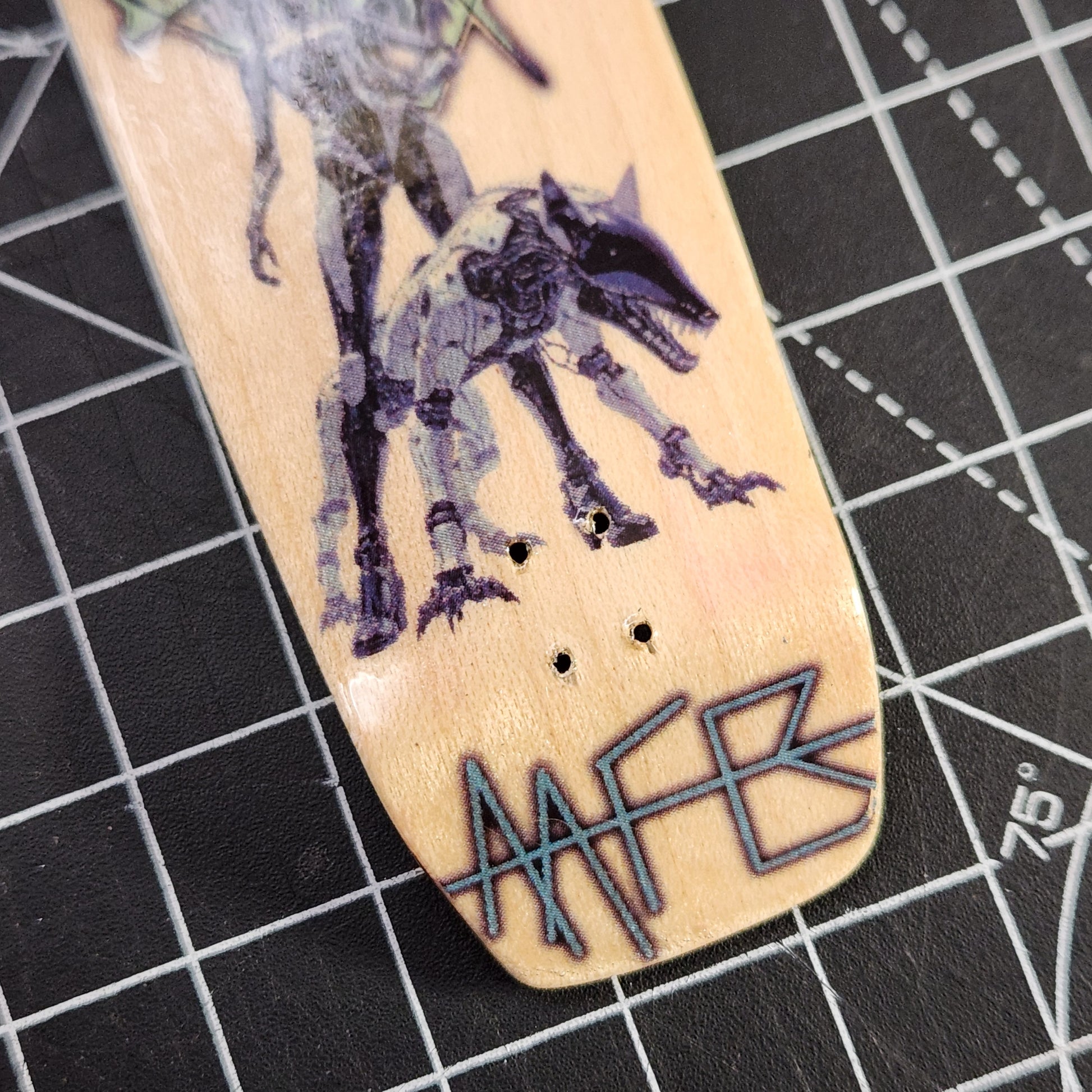 Cyber Security - Gall The Ancient - 36mm Fingerboard Deck | TALLBOY - Cruise Coffin