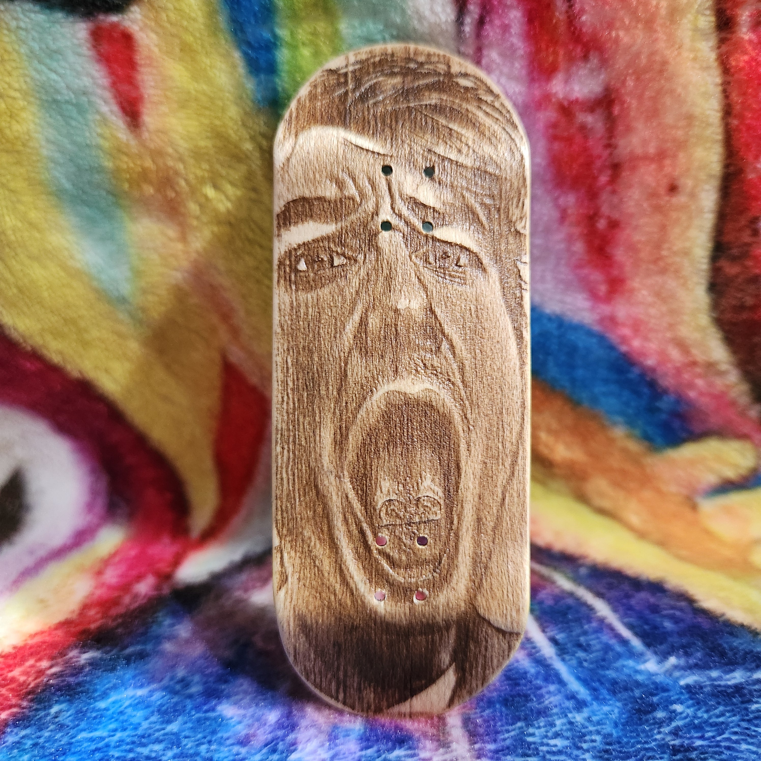 What's on My Tongue? - 36mm Fingerboard Deck