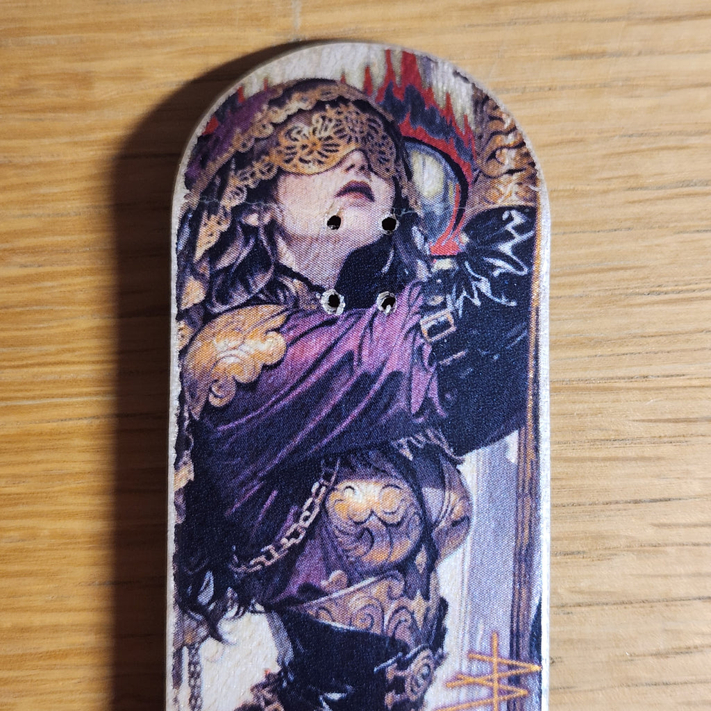 Ornate Sorcerer Fingerboard Deck| 36mm LOWRIDER - Popsicle