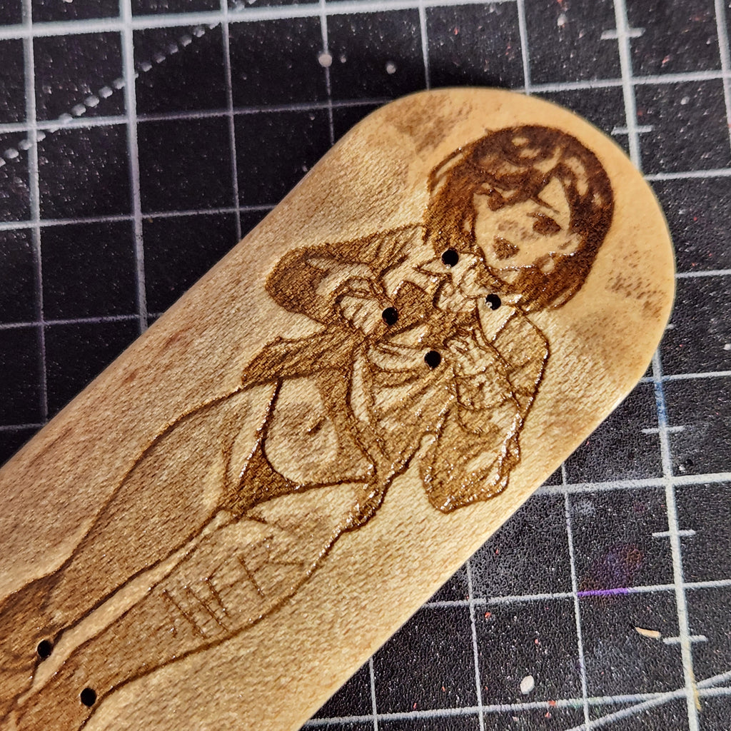 (NSFW) Momoko Blush - 36mm Fingerboard Deck