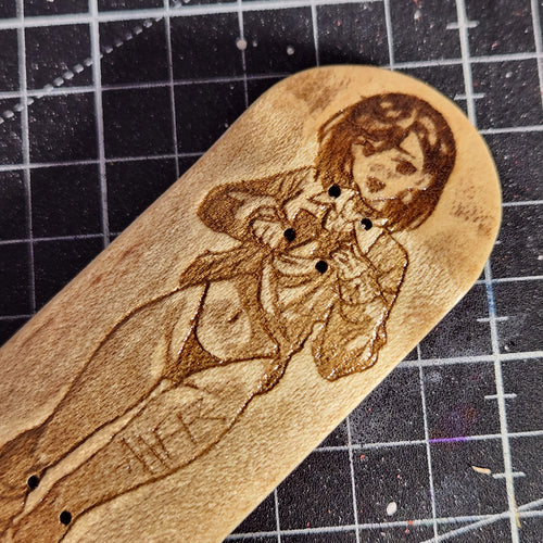 (NSFW) Momoko Blush - 36mm Fingerboard Deck