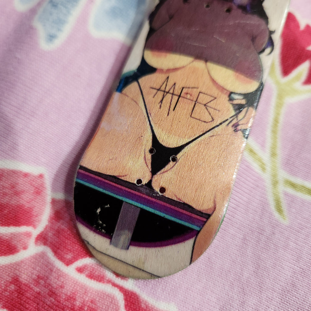 The Goth At The Poll - 36mm Fingerboard Blem Deck