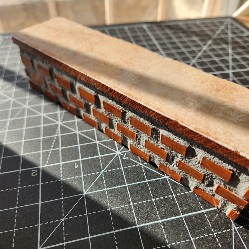 Handmade Authentic Brick Ledge