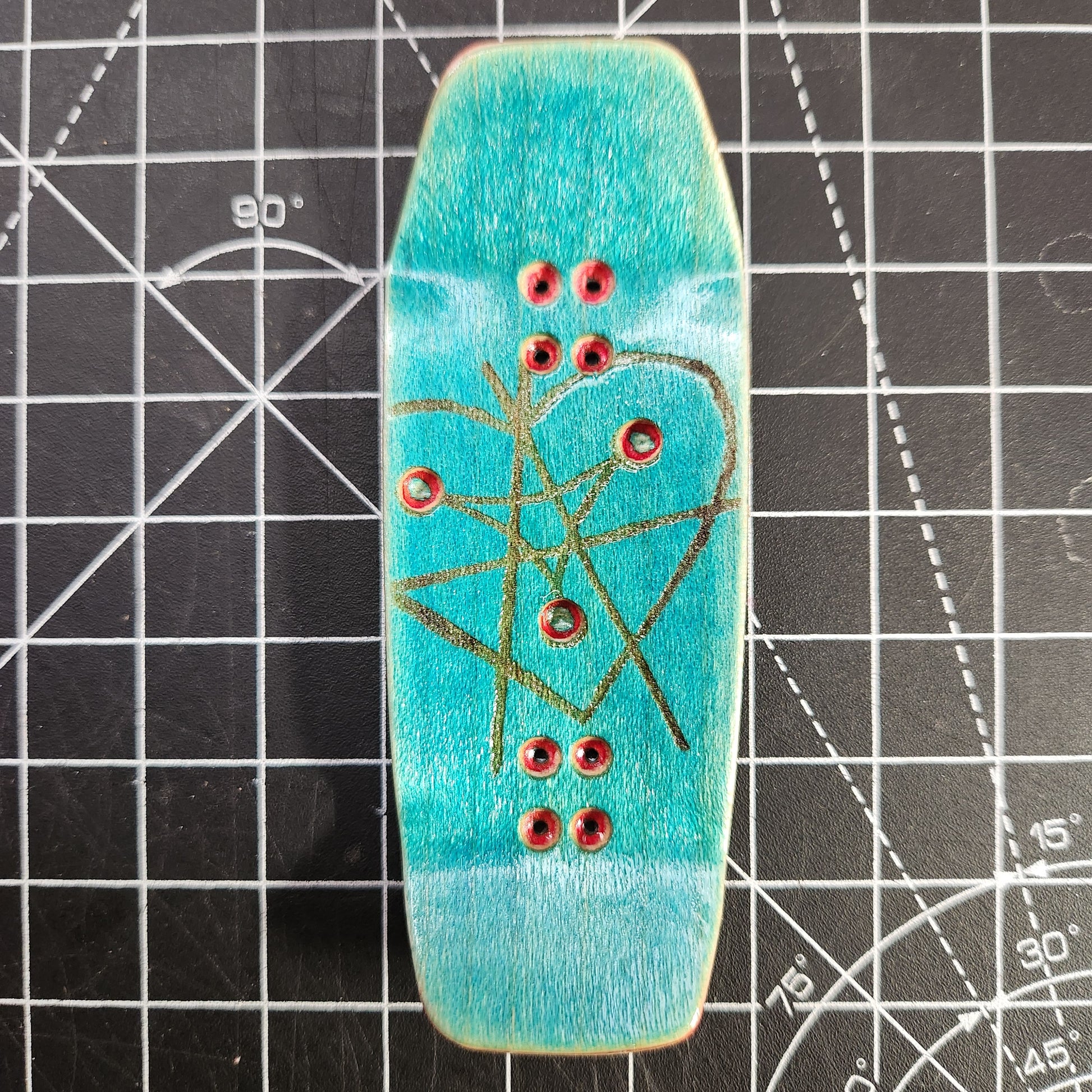 Cyber Security - Gall The Ancient - 36mm Fingerboard Deck | TALLBOY - Cruise Coffin