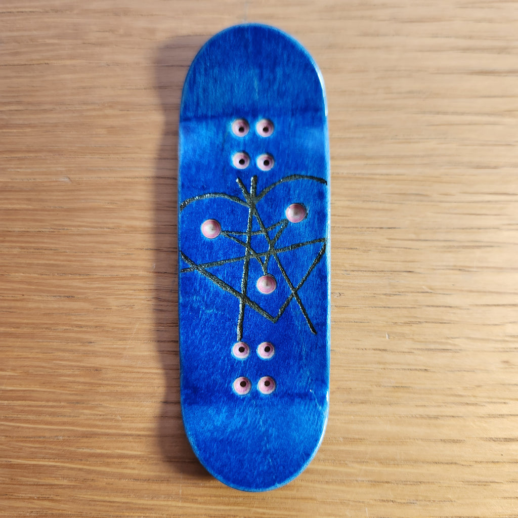 Sadako is Lonely Split-Ply Fingerboard Deck| 34mm OG POP - Popsicle
