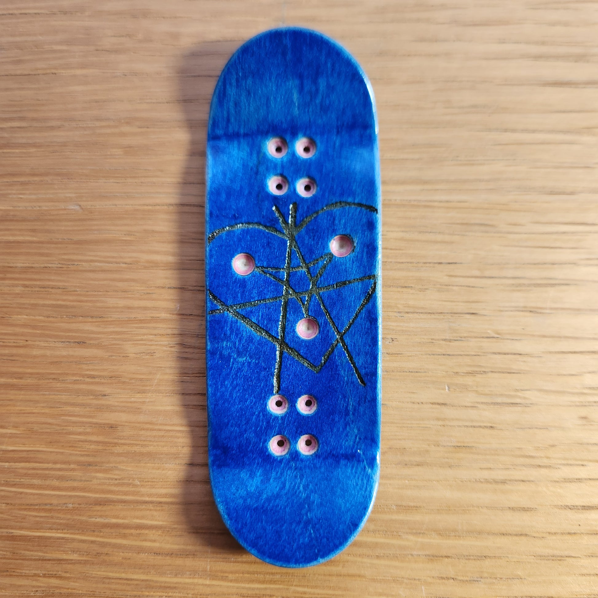 Sadako is Lonely Split-Ply Fingerboard Deck| 34mm OG POP - Popsicle