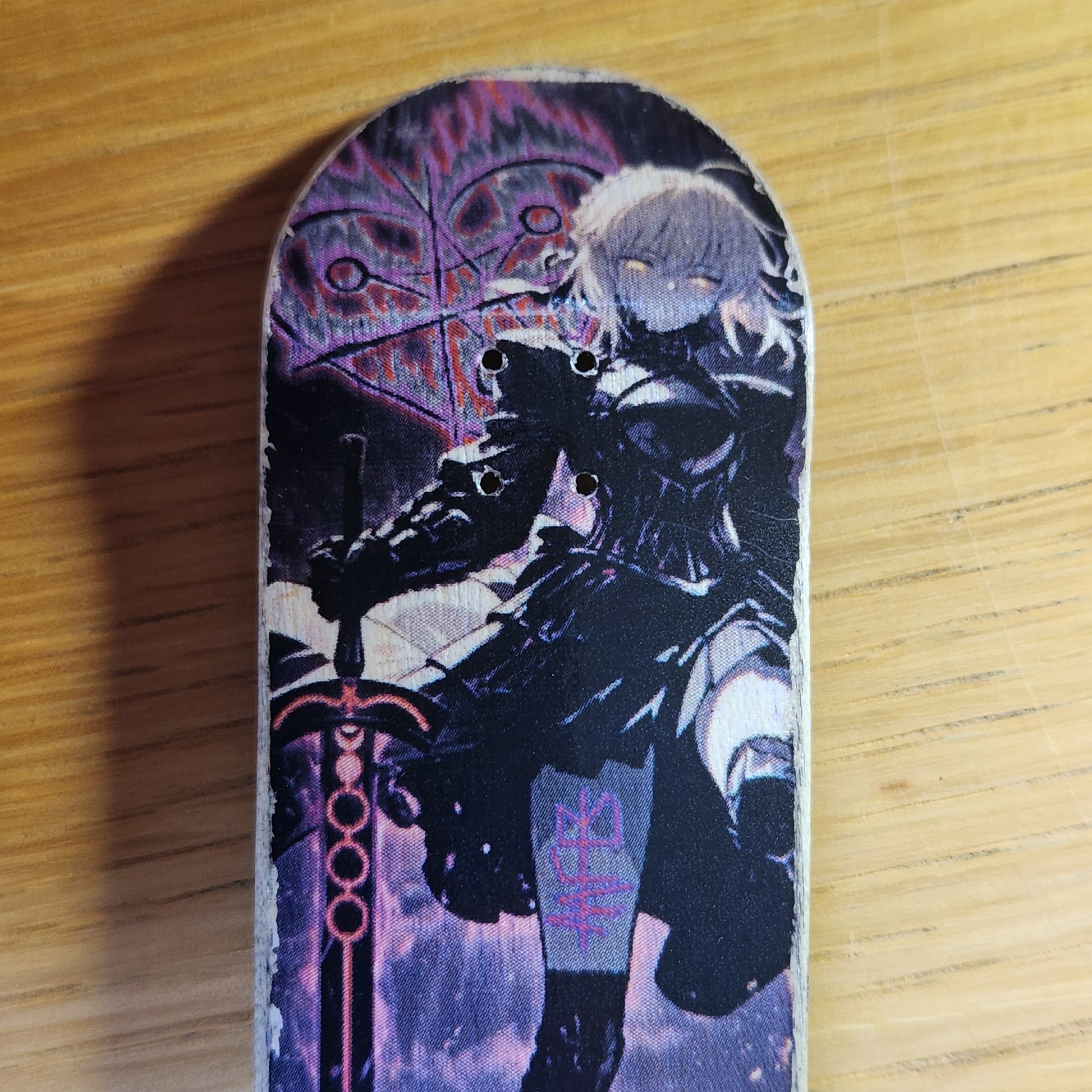 Dark Saber Fingerboard Deck| 34mm OG POP - Popsicle