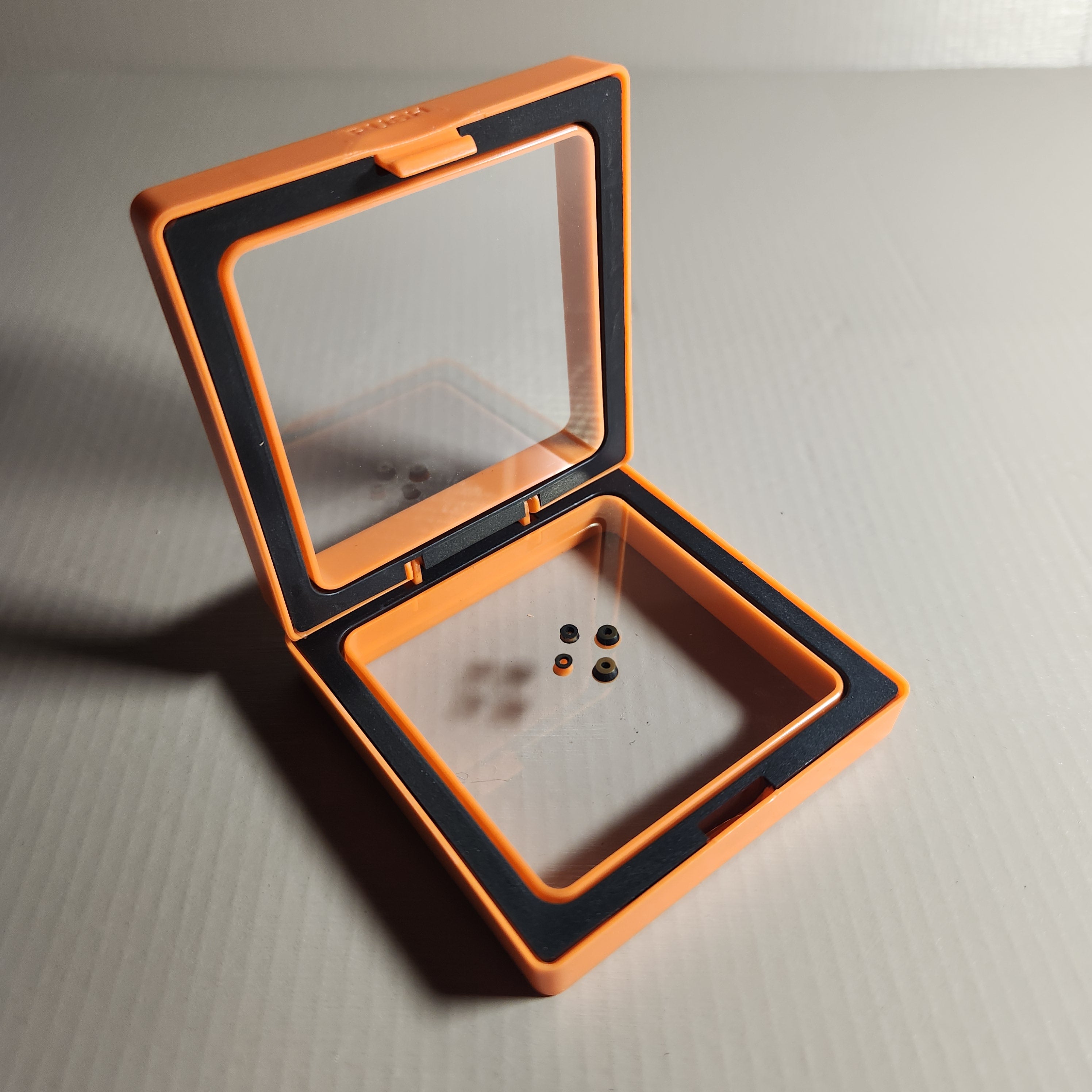 Black & Orange | 78a Arkonic Fingerboard Bushings - UV Fluorescent