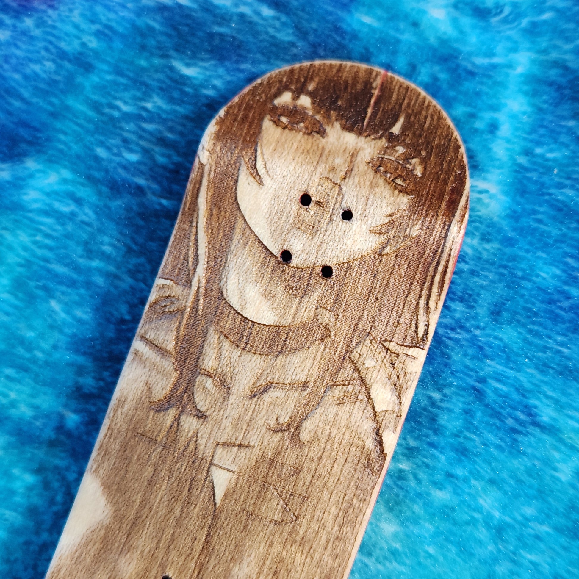 Striped Sweater Weather - 36mm Fingerboard Blem Deck