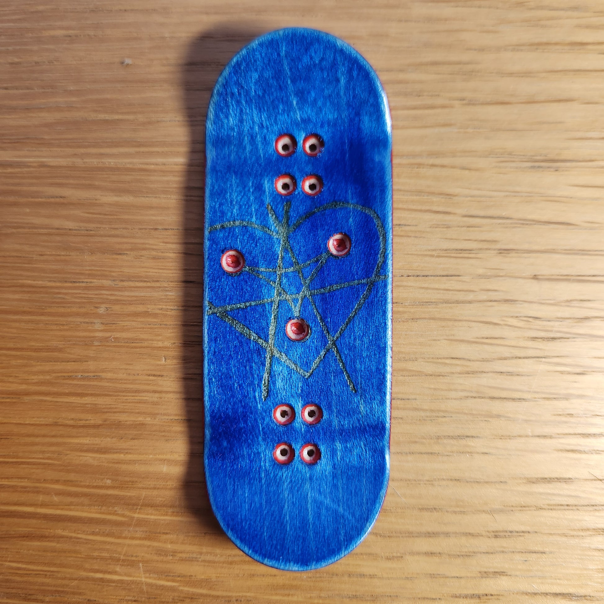 36mm Red, White & Blue Blank | LOWRIDER - Popsicle