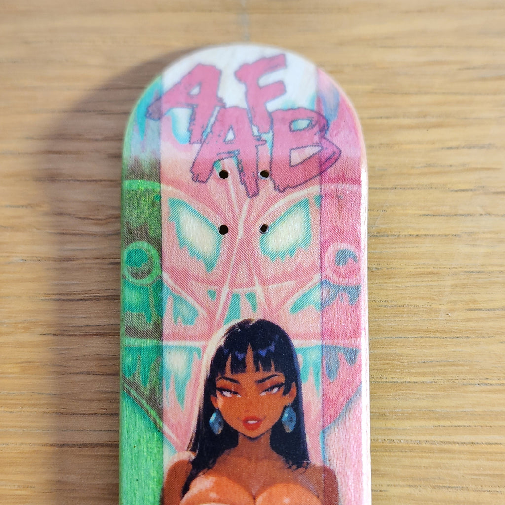 Color Coded Chel Split-Ply Fingerboard Deck| 34mm OG POP - Popsicle