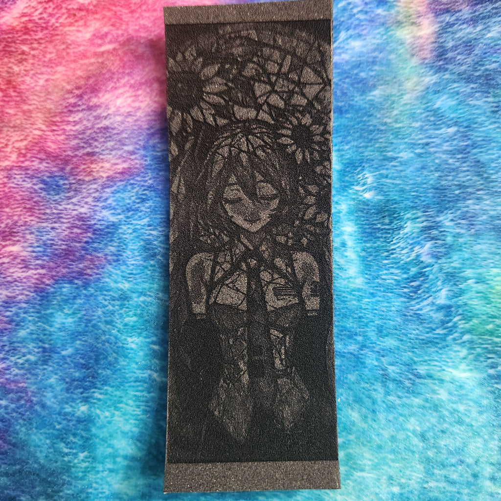 Stained Glass Miku | 1mm Thick Pro Fingerboard Griptape