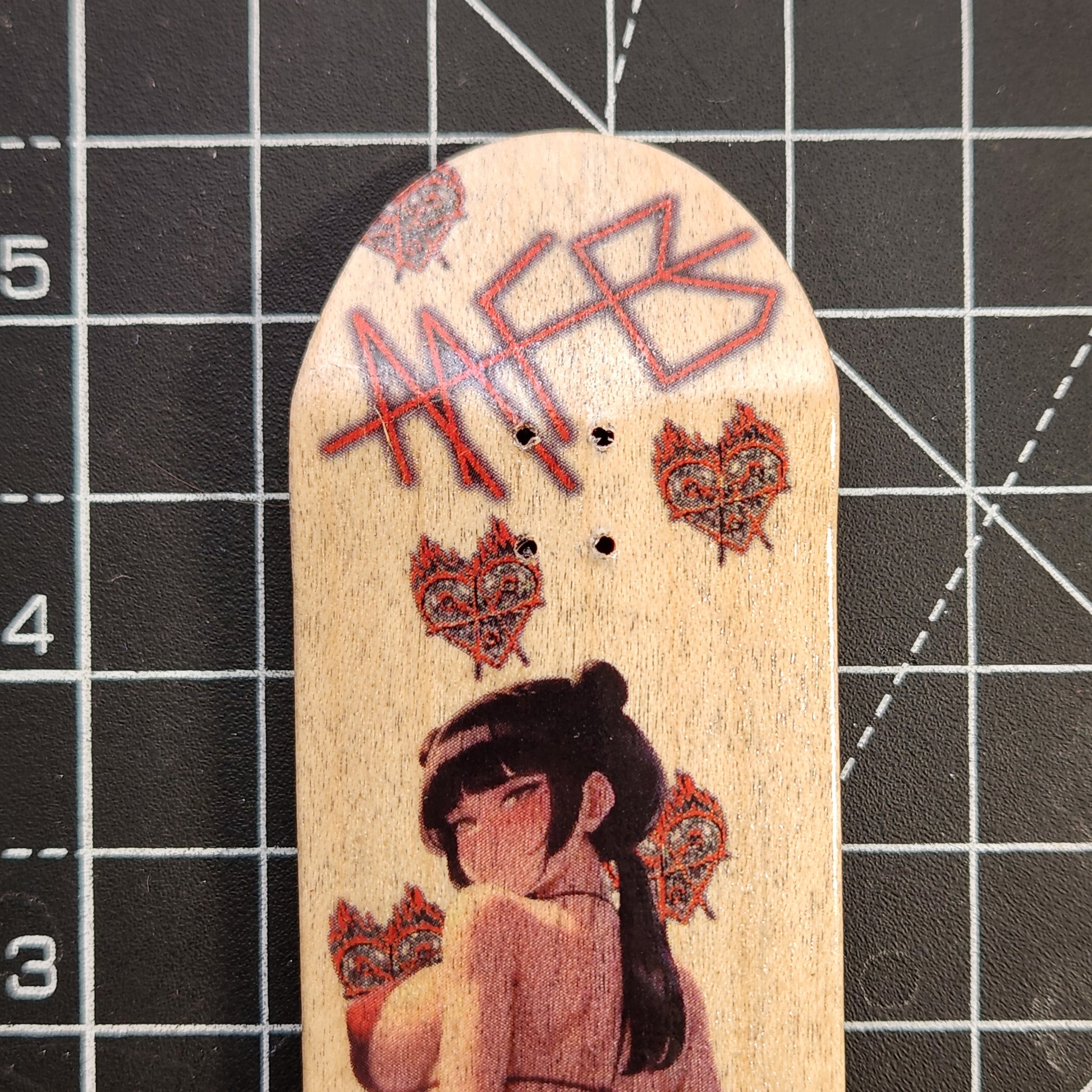 Beach Day Mai - 36mm Fingerboard Deck | TRADITION - Popsicle