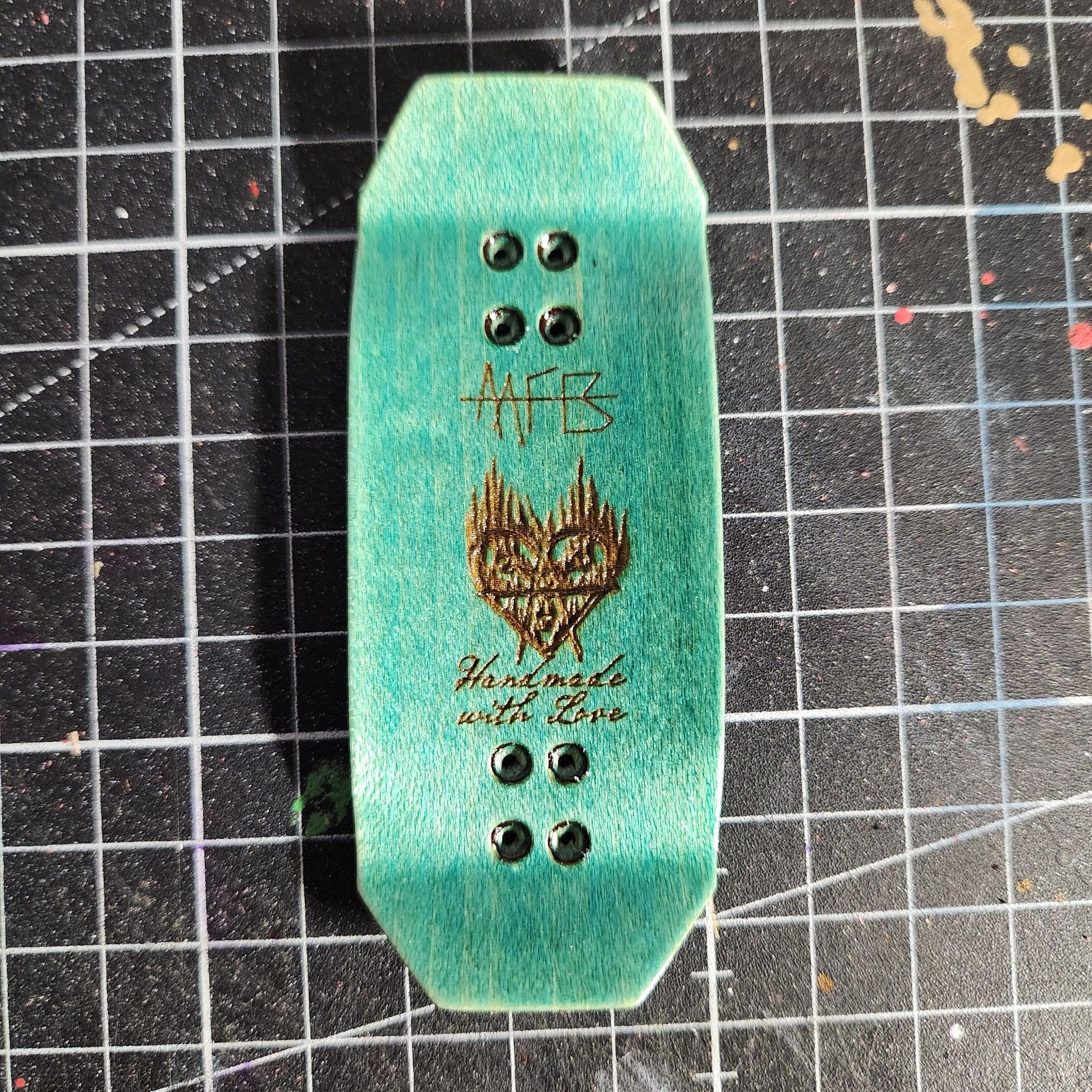 (NSFW) Cyber Goth Front - 36mm Fingerboard Deck