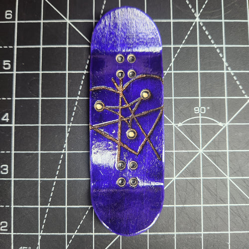 34mm Purple Top Blank | OG POP - Popsicle