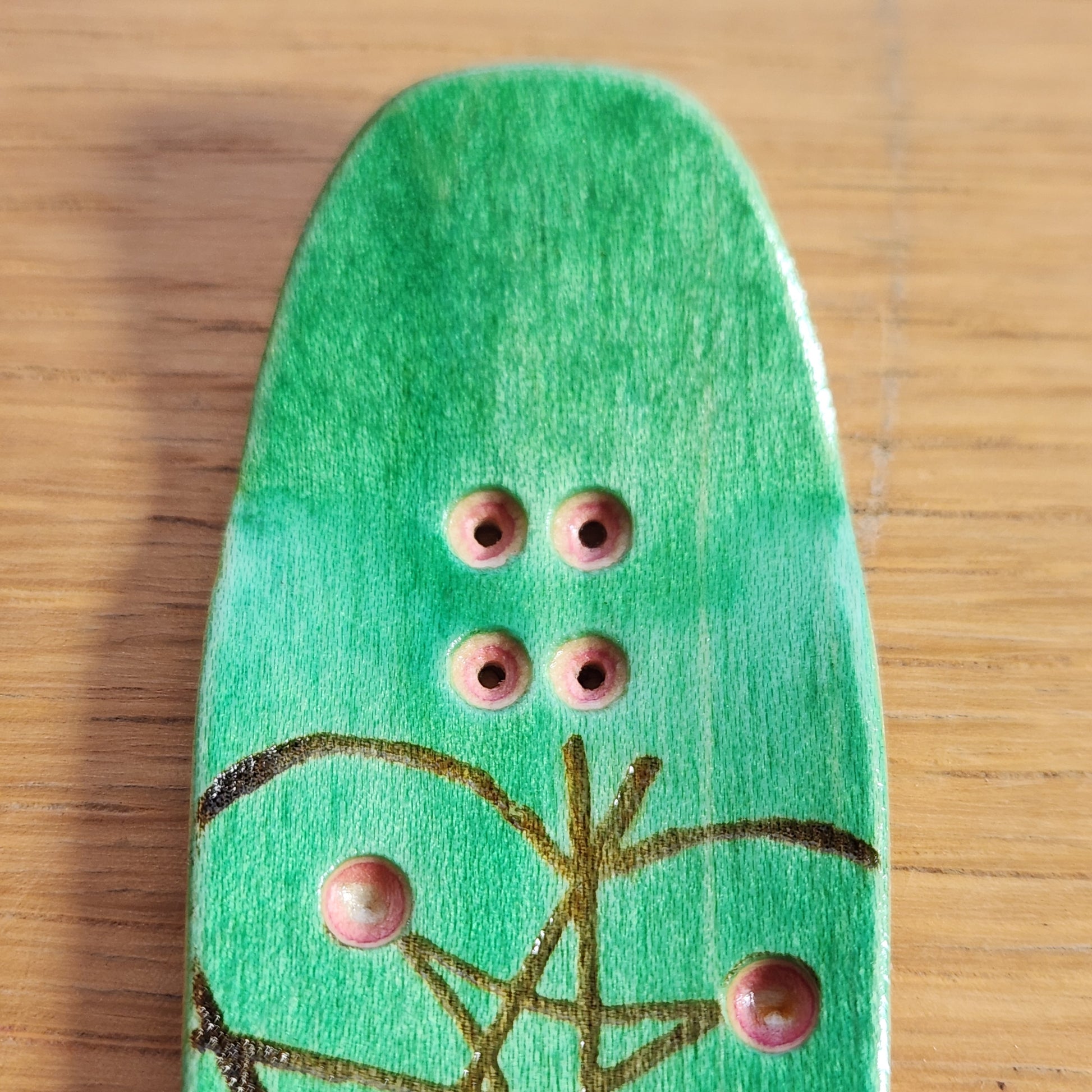 Velma Tease Split-Ply Fingerboard Deck| 34mm TRADITION - Cruise Coffin