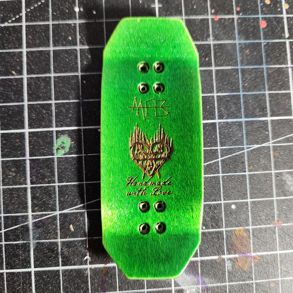 Cyber Goth Back - 36mm Fingerboard Deck