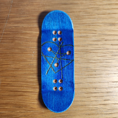 34mm Blue Top Blank | OG POP - Popsicle