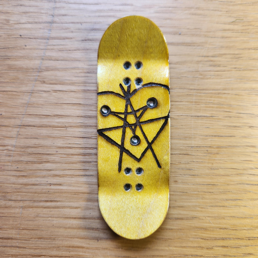 Misty Langley Fingerboard Deck| 34mm OG POP - Popsicle