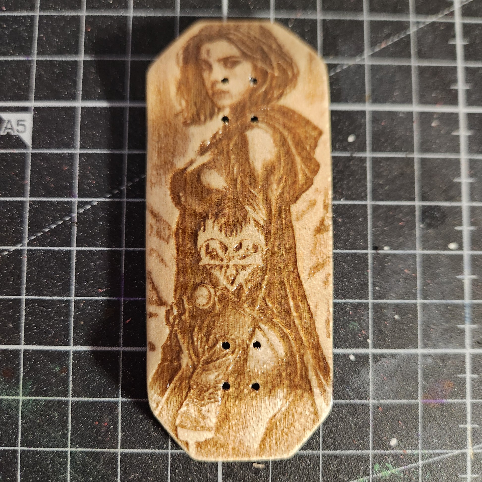 Raven Photoshoot - 36mm Fingerboard Deck