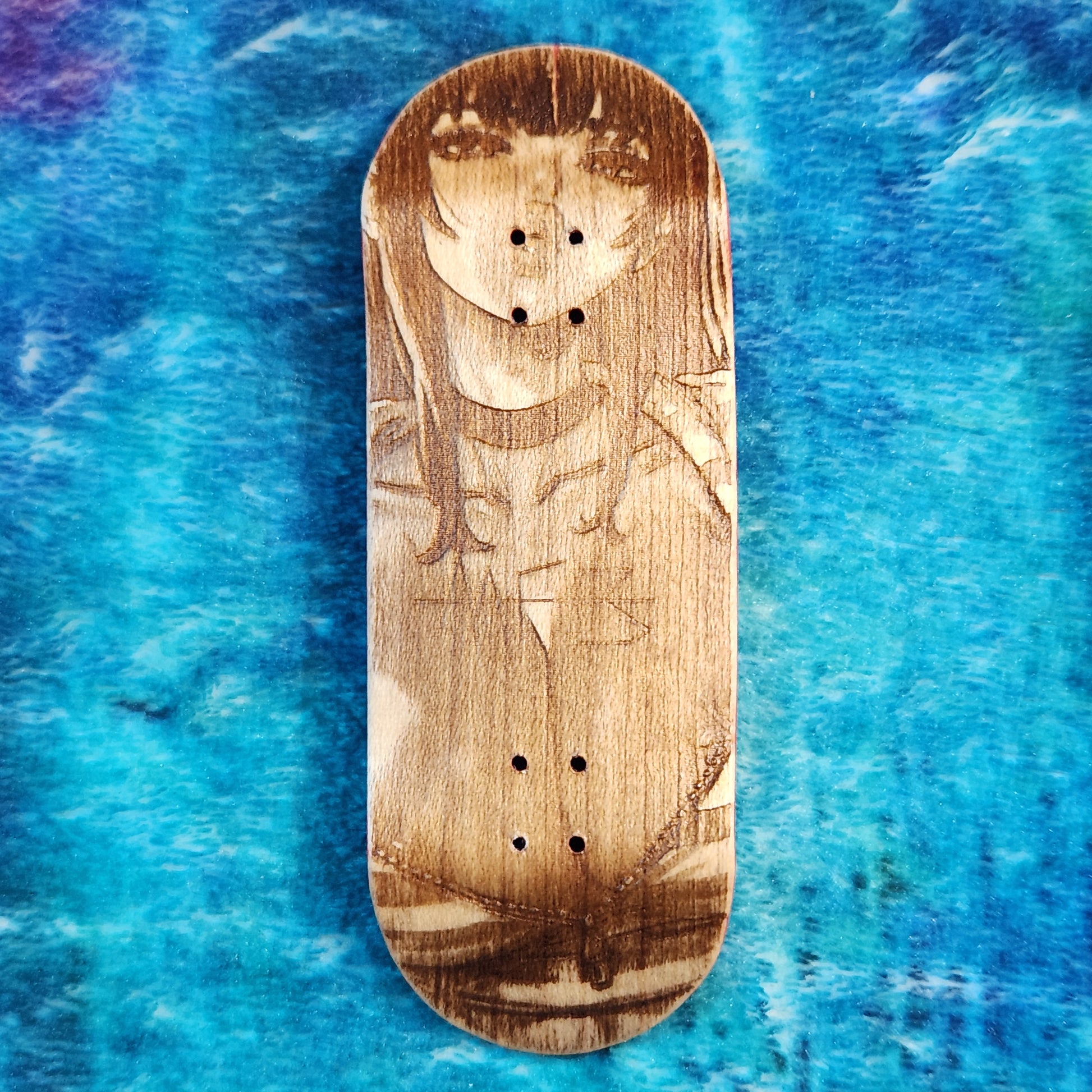 Striped Sweater Weather - 36mm Fingerboard Blem Deck
