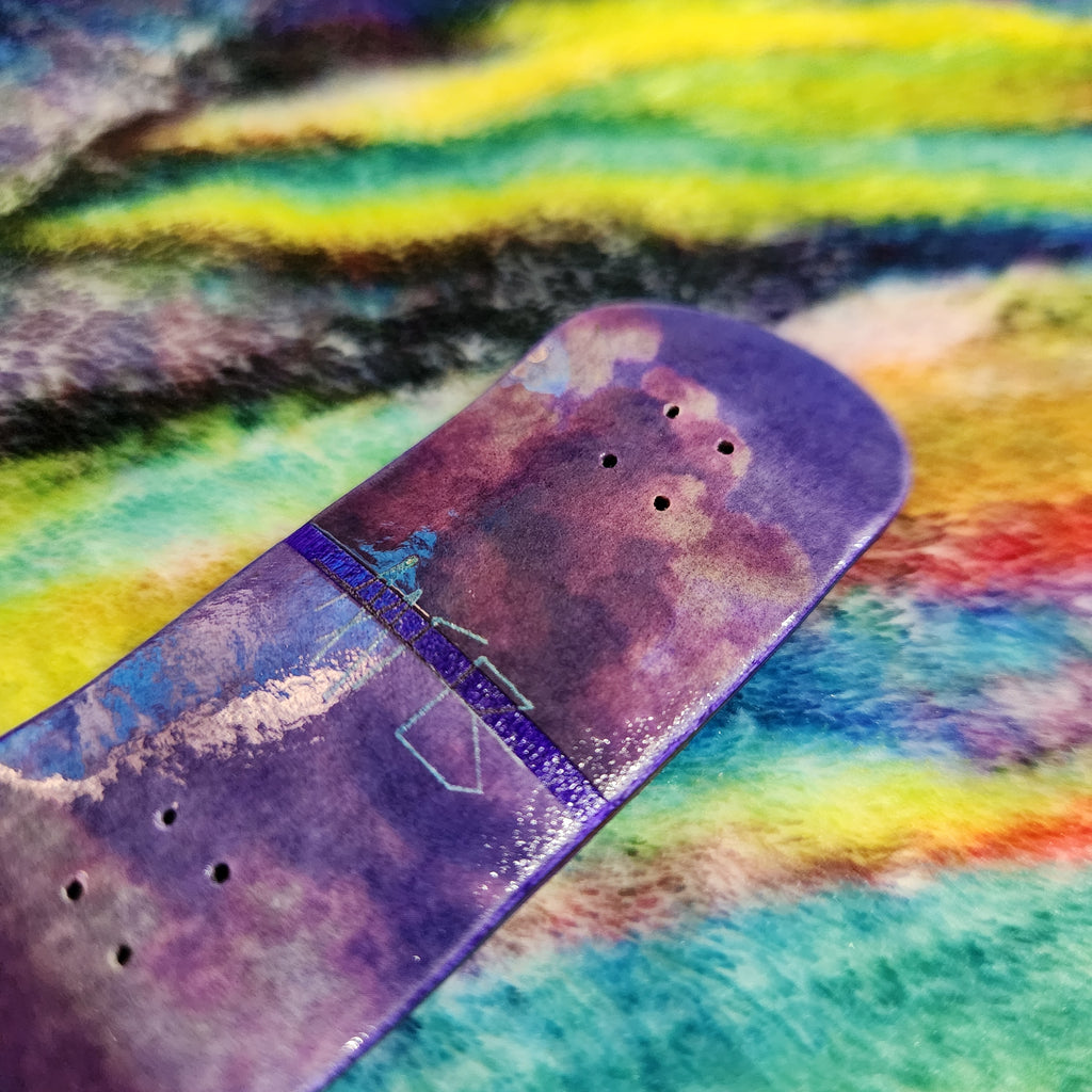 Washi No Yozora #4 | Handmade 34mm Deck