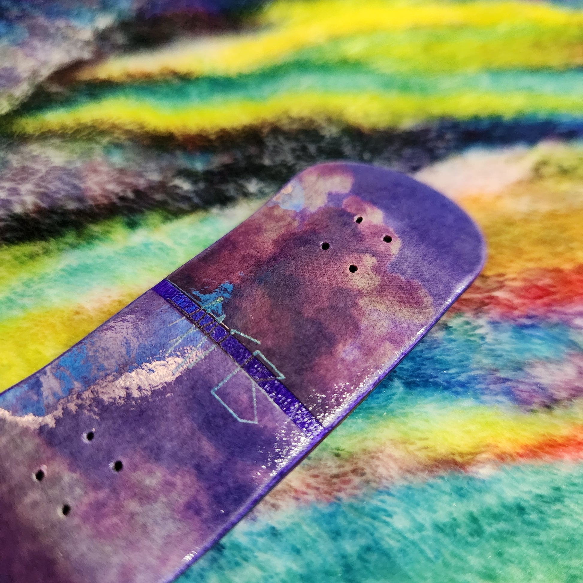 Washi No Yozora #4 | Handmade 34mm Deck