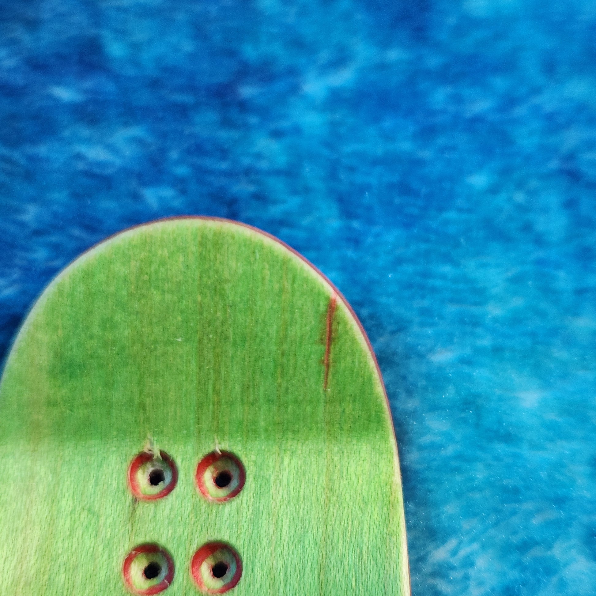 Beach Gal Pinup 1 - 36mm Fingerboard Blem Deck