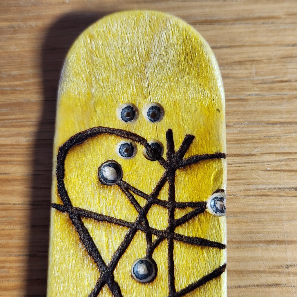 34mm Yellow Top Blank BLEM | OG POP - Popsicle
