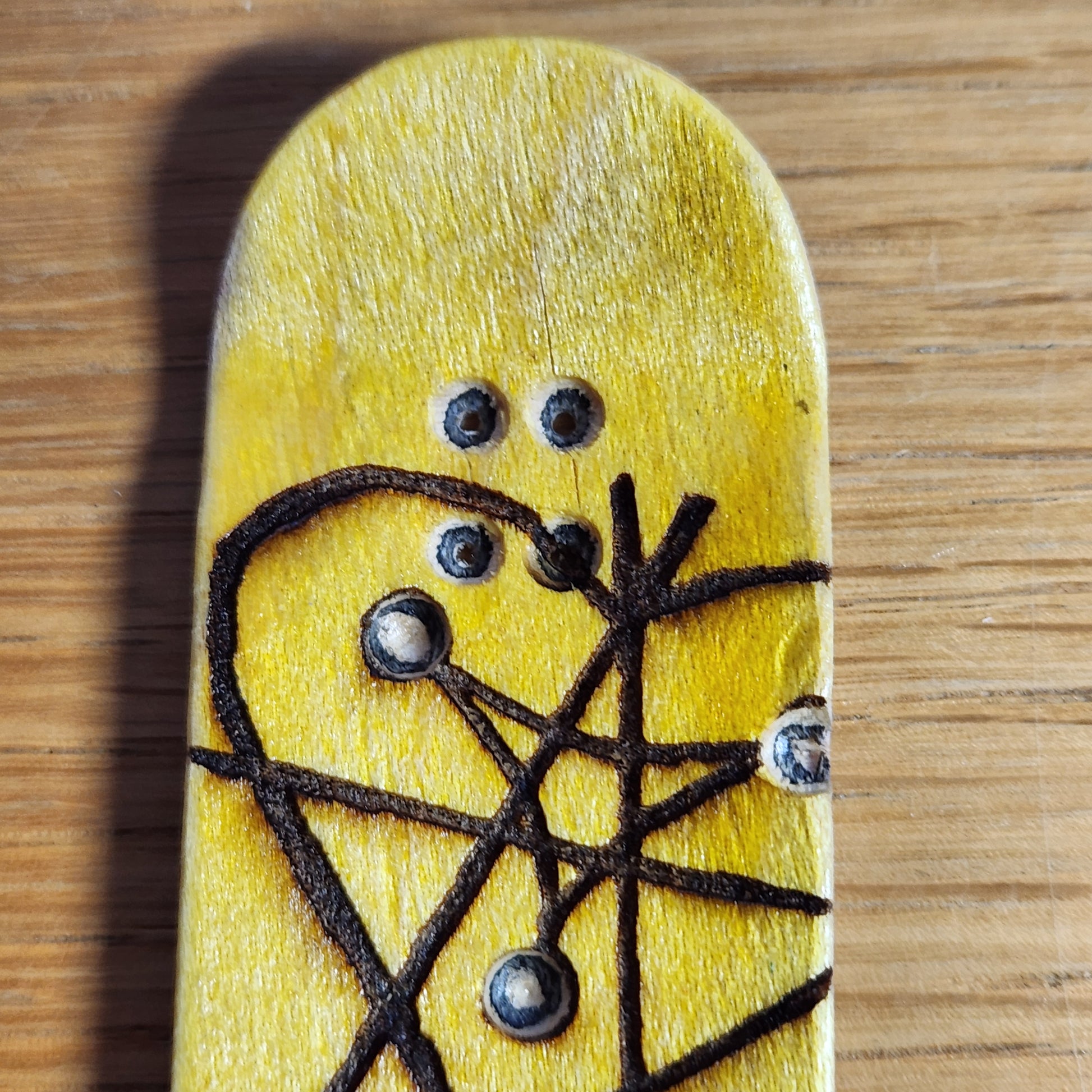 34mm Yellow Top Blank BLEM | OG POP - Popsicle