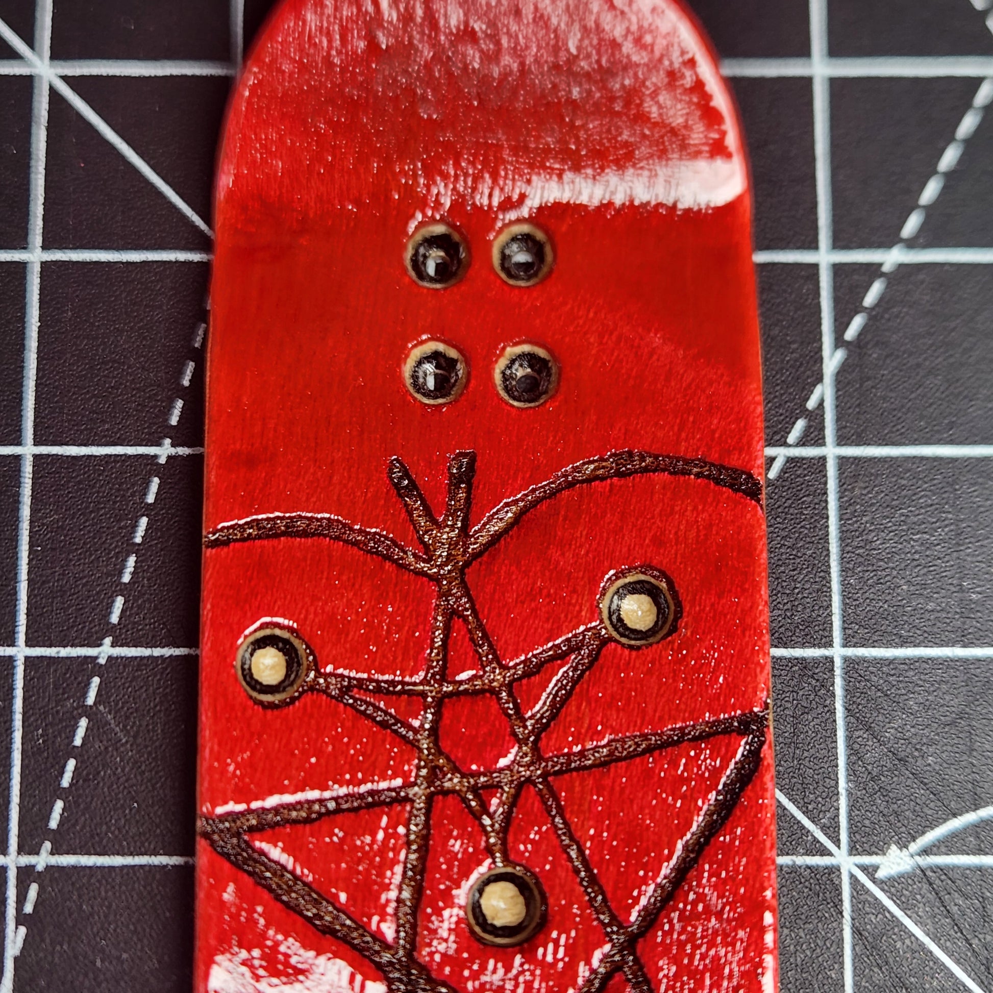 34mm Red Top Blank | OG POP - Popsicle