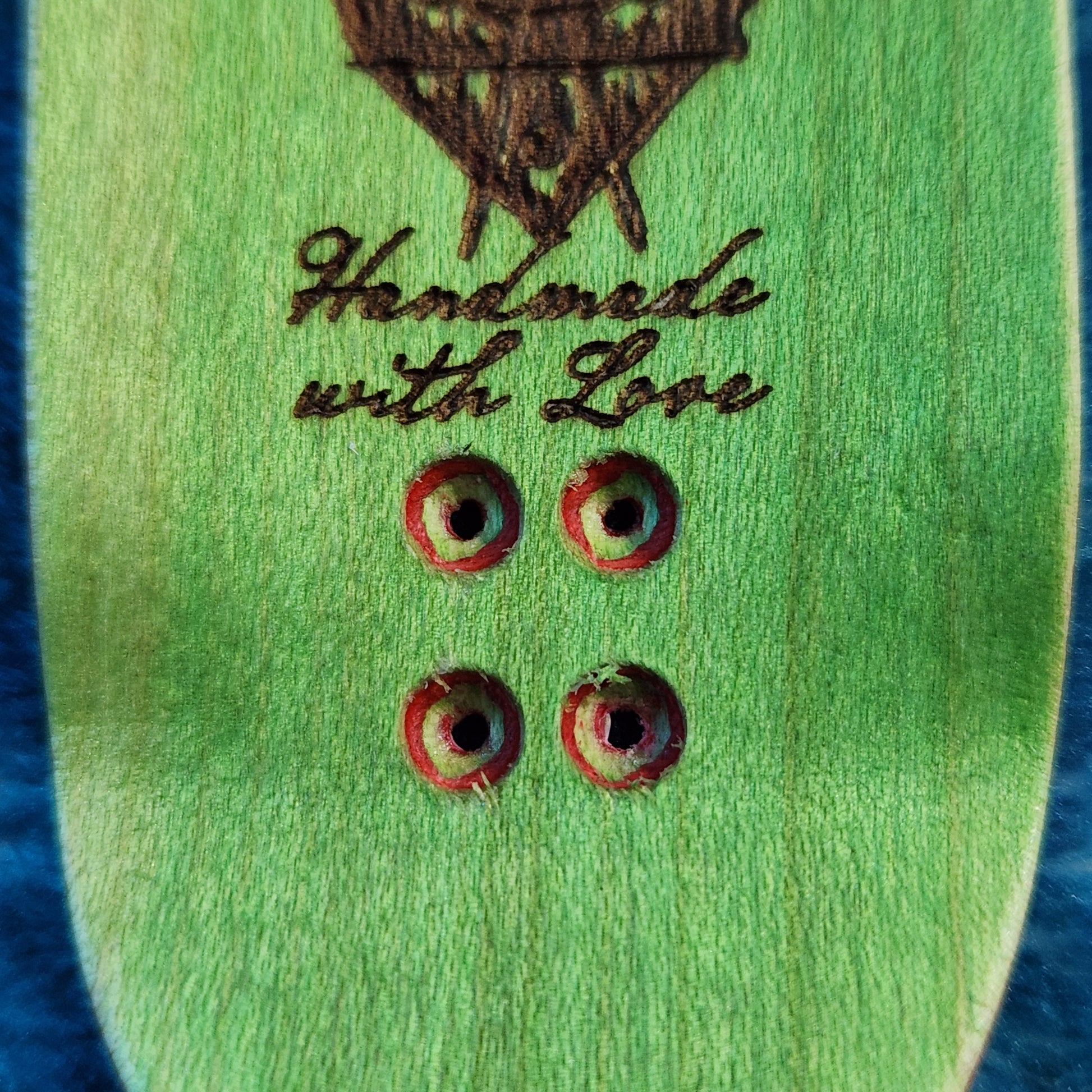 Beach Gal Pinup 1 - 36mm Fingerboard Blem Deck