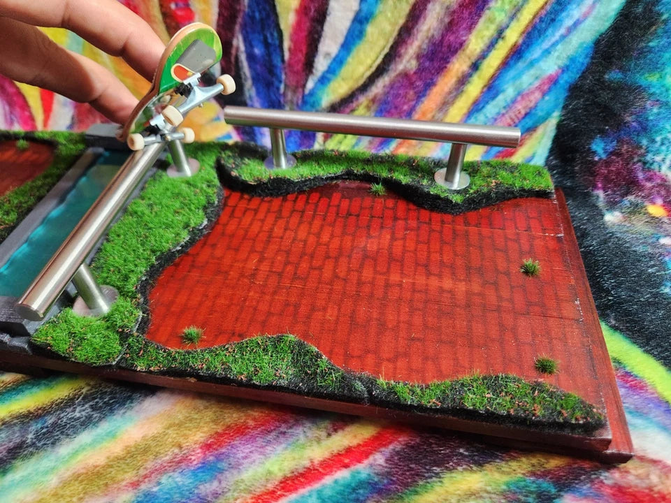 FOUNTAIN GAP | Handmade Fingerboard Obstacle Park Diorama #2